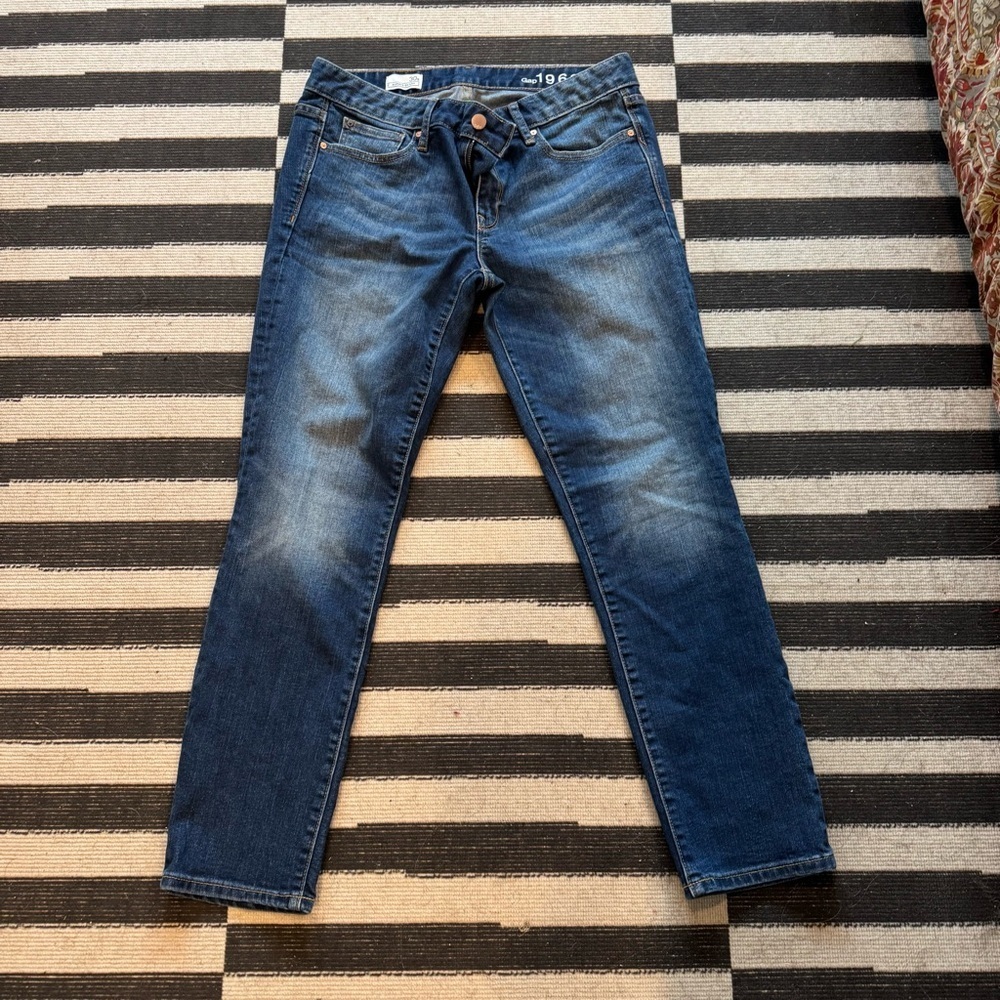 GAP Blue 1969 Always Skinny Jeans Classic Denim Style